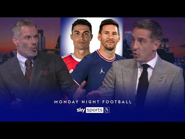 Neville & Carragher disagree on Ronaldo vs Messi debate! | Monday Night Football