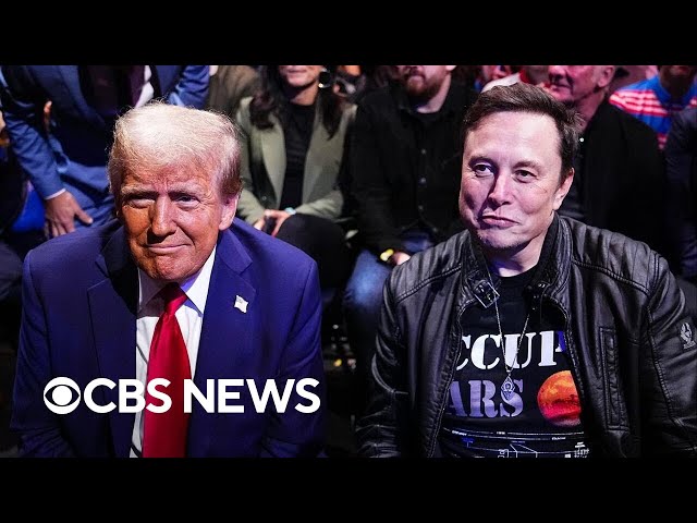 Trump accuses media of trying to drive him and Musk apart