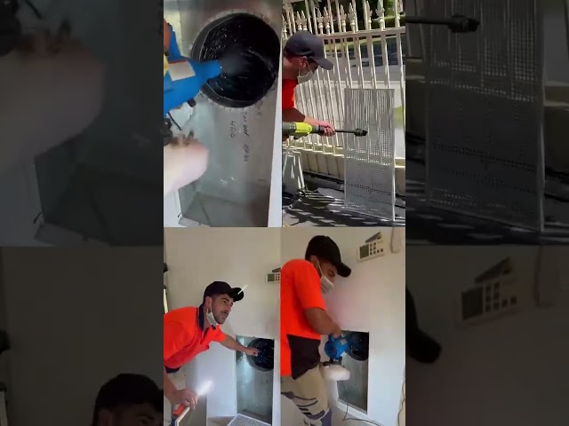 Process air duct cleaning