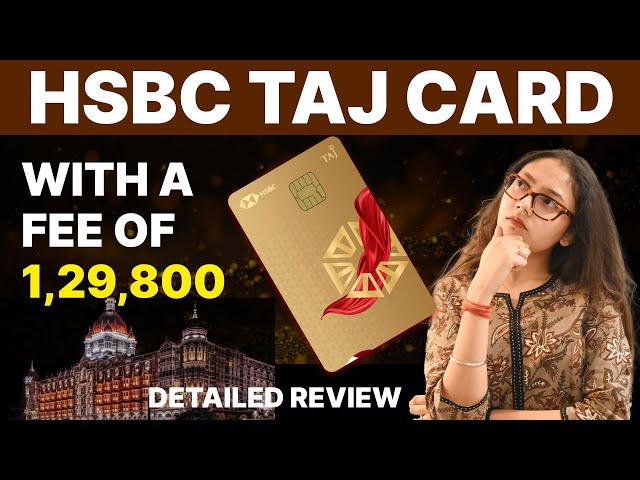 New Launch: HSBC TAJ Credit card Detailed Review | #trending #shorts #tajhotels #viralvideo