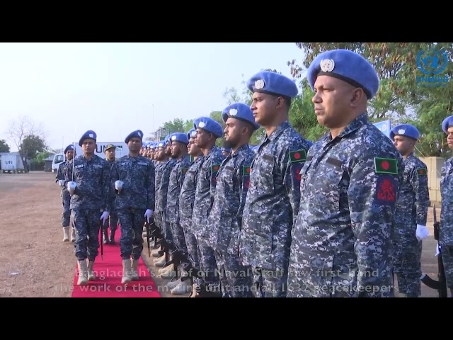 Bangladesh Chief of Naval Staff promotes peace in South Sudan