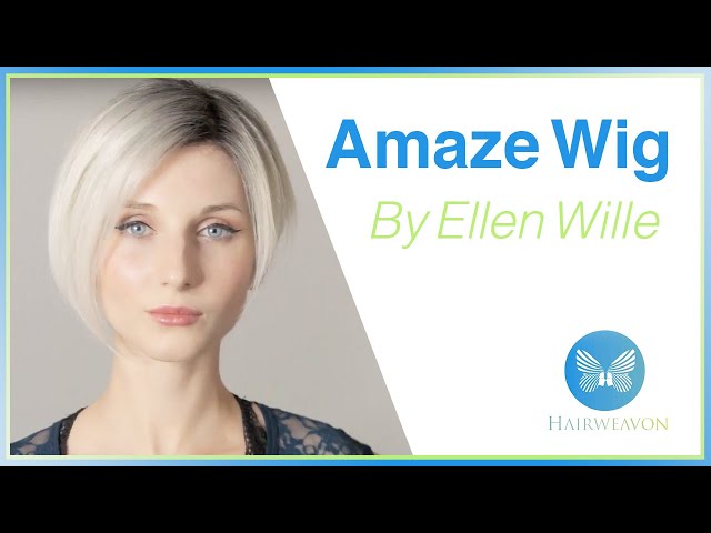 Amaze Wig | Heat Friendly Lace Front Wig by Ellen Wille | HairWeavon.com | Colour Silver Rooted