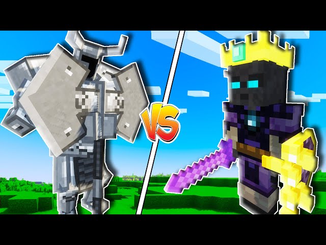 FERROUS WROUGHTNAUT VS ABYSS WALKER KING | Minecraft MOB BATTLE | CHOCOLATE QUEST VS MOWZIES MOBS