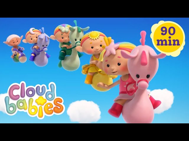 High in the sky, up up in the clouds ☁️ Story time with the Cloudbabies | Cloudbabies Official