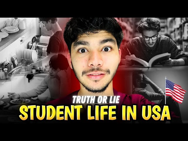 A day in my life as a student in Usa🇺🇸New York||Poora din kahan or kese guzara😱