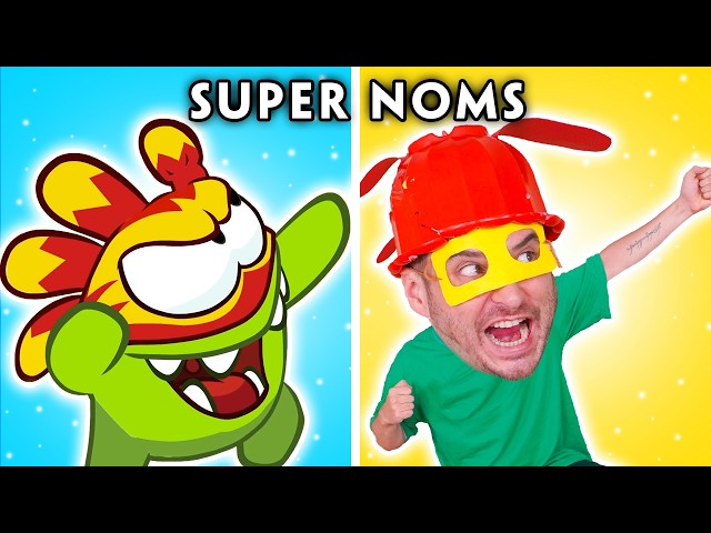 SUPER OM NOM - BEST Om Nom's Funny Stories (Cut The Rope)! | Woa Parody