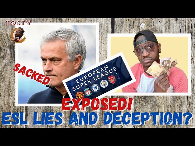 The lies and potential deception behind European Super League | Why was Mourinho sacked? | TOSTV