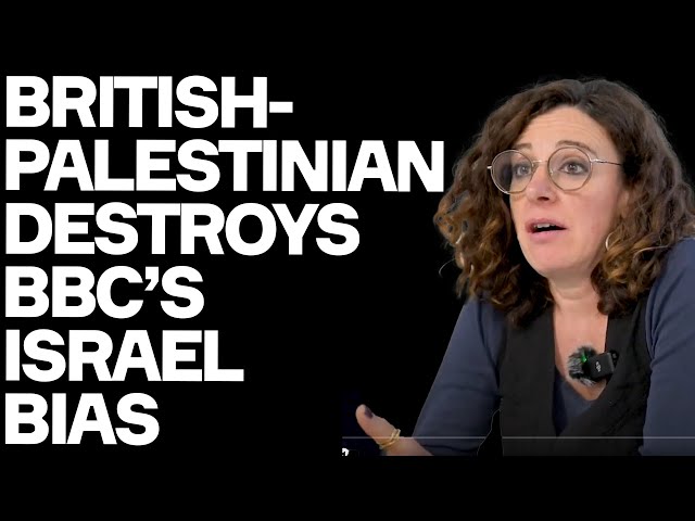 BBC Israel Bias TAKEN APART By British-Palestinian Leader - w/. Aimee Shalan