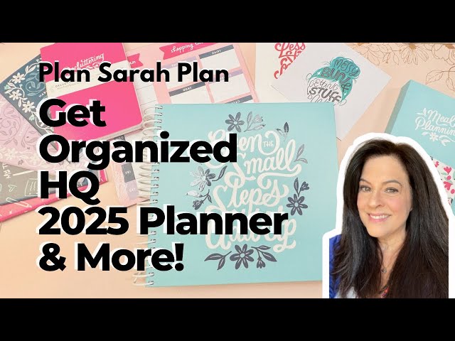 Wow! Get Organized HQ Planner and Notebooks | The Stickers!