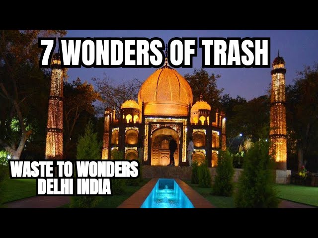 Delhi's BEST Waste to Wonder Park Experience Revealed! 🇮🇳