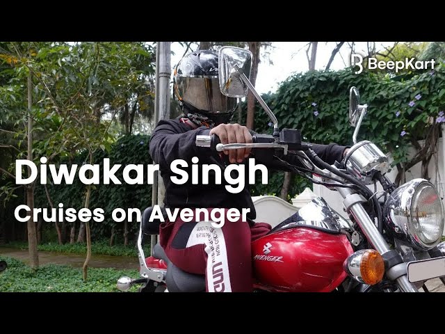 40sec I Bajaj Avenger 220 I Diwakar Singh I Owner Review I English I BeepKart®