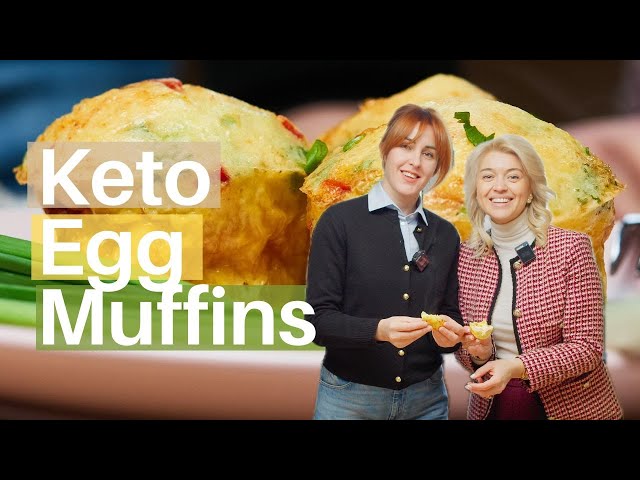 Keto Egg Muffins | Easy Low-Carb Breakfast Recipe for Meal Prep