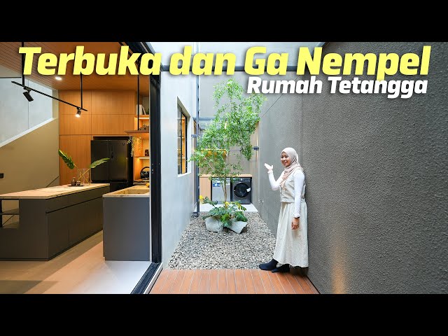 Rumah Introvert Luarnya Tertutup Dalemnya Terbuka! InspiArsi: Rasa Architektura