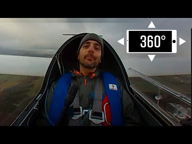 Hangfliegen am Dingel in 360° // Discus