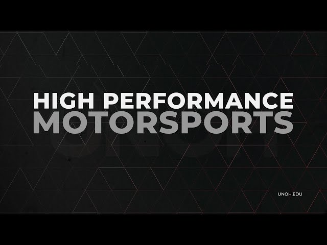 UNOH - High Performance Motorsports Degree 2022