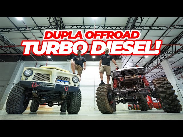 Off-Road Projects with FuelTech. Toyota 1997 compound turbo and a historic Ford F-75!