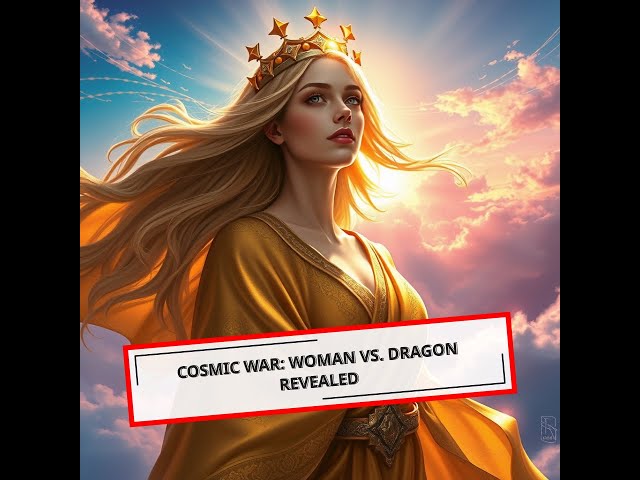 "The Cosmic War in Heaven: Revelation's Woman and the Red Dragon Explained"