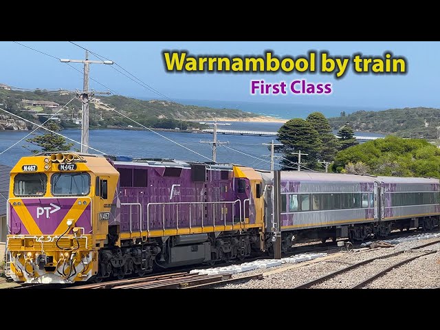 First class on a loco-hauled regional train | V/Line Melbourne to Warrnambool