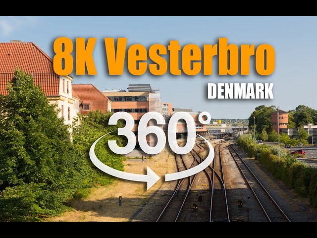 Vesterbro Kopenhag - Danimarka  | 8K VR Video |