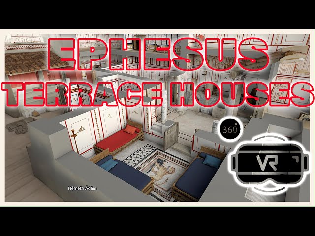 Discover the Terrace Houses of Ephesus Turkey in 360° VR: A Glimpse into Ancient Elegance 4K