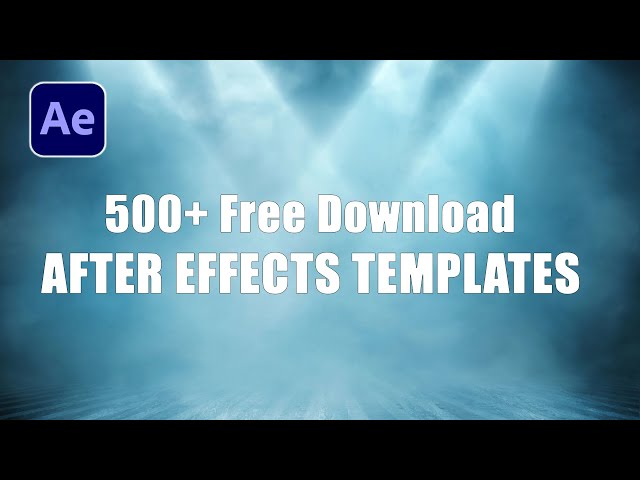 500+ Free After Effects Title project files   DOWNLOAD FREE