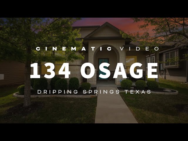 CINEMATIC VIDEO | HOME FOR SALE | 134 Osage | Dripping Springs Texas