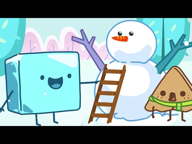 Snowman Ep9 | The Misadventures of Cubemelt S2 | Cartoons For Kids