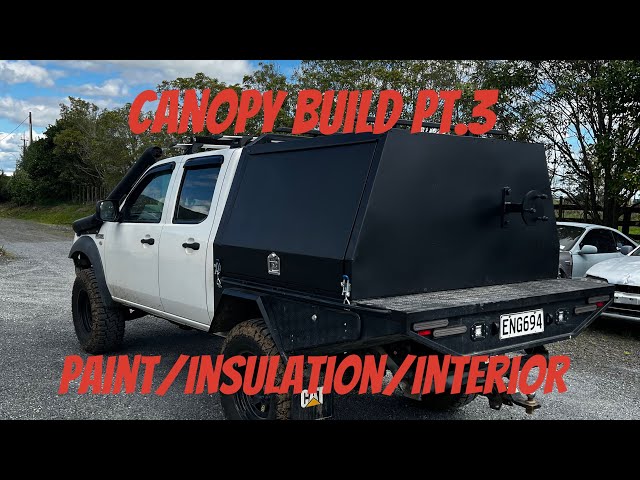 Canopy Build Pt. 3 (paint/Interior/finished)