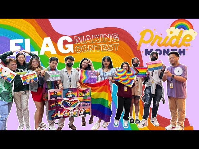 Pride Flag Making Contest