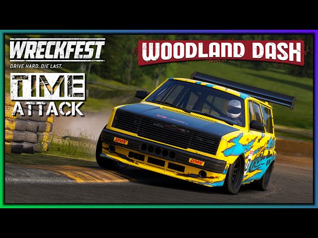 Wreckfest Tournament Time Attack – Woodland Dash