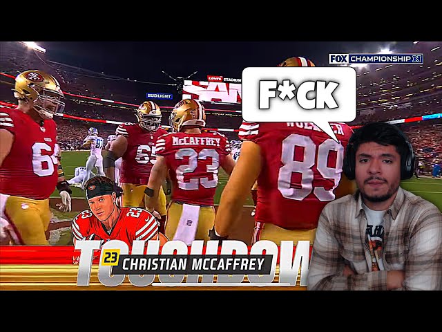 49ers Hater Reacts! Lions vs. 49ers l 23’ NFC Championship Highlights Reaction!