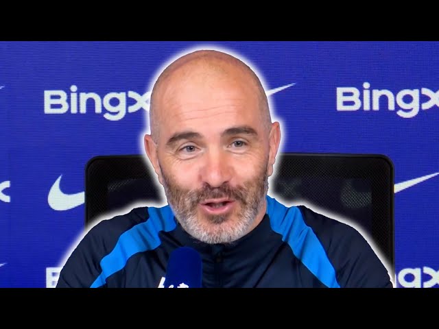 Garnacho? 'I'm happy with the ONES WE HAVE in this moment!' | Enzo Maresca | Man City v Chelsea