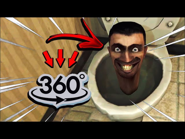 Skibidi Toilet Finding Challenge But it's 360 degree video