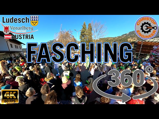 AUSTRIA 360 - Carnival parade in Ludesch AUSTRIA