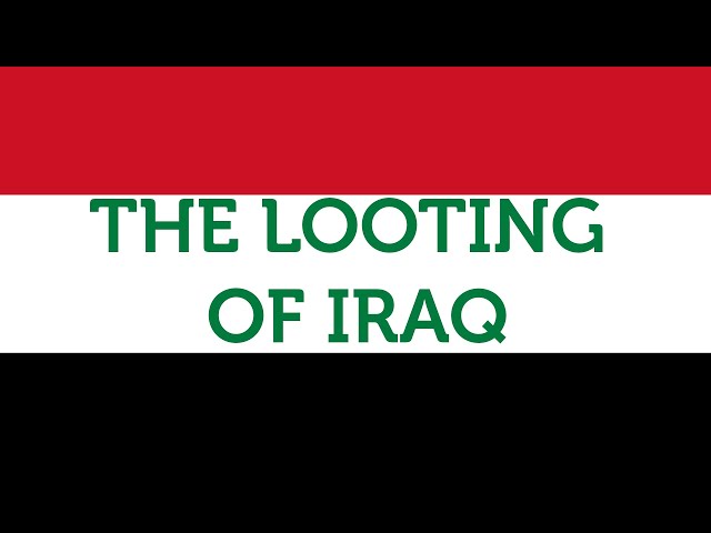 Hobby Lobby and the Looting of Iraq