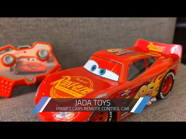 Zooming around with Pixar's Cars Lightning McQueen RC Car!