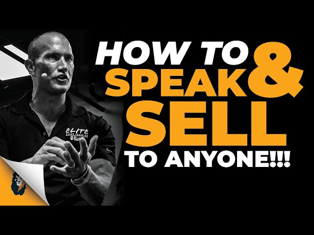 Sales Training // How to Speak and Sell to Anyone // Andy Elliott