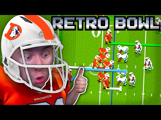 Broncos Fan Plays Retro Bowl! | RETRO BOWL EPISODE 6 | BRONCOS FRANCHISE