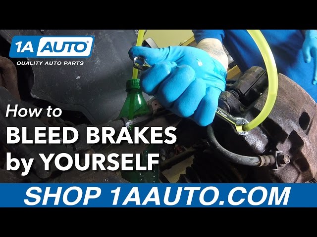 How to Bleed your Brakes by Yourself