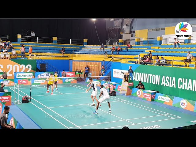 Satwiksairaj Rankireddy/Chirag Shetty vs Apiluk Gaterahong/Natchanon Tulamok Asia Championships 2022