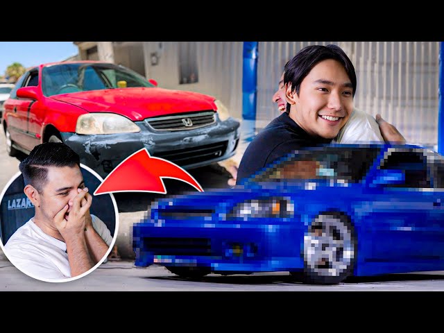 Modificamos el Auto de un Seguidor en 14 días! (Honda Civic) | Kenyi Nakamura