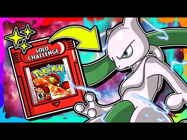 How FAST Can Mewtwo Beat Pokémon Red? | Mewtwo Strikes Back