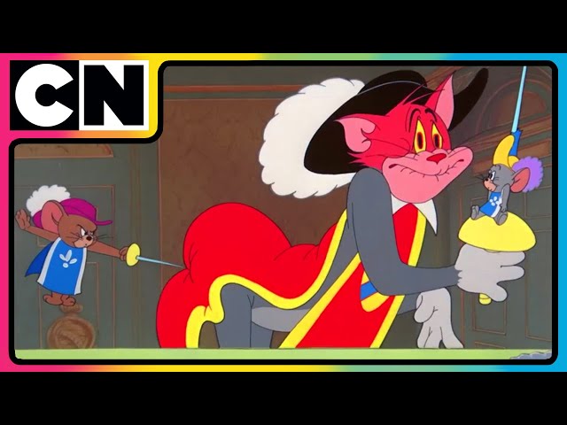 Tom and Jerry 😺🐭| The Cat & The Mouse Epic Battle ⚔️ | Compilation | Cartoon for Kids | @cnindia