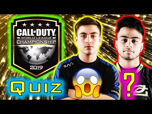 CoD Champs 2019 Interactive QUIZ!! || CWL Competitive Trivia