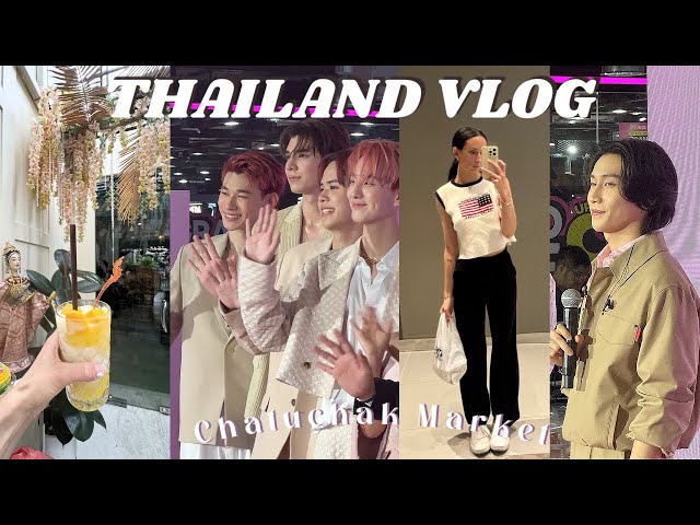 Bangkok VLOG | Bible Wichapas And ATLAS Event, Chatuchak Weekend Market | THAILAND TRAVEL vlog