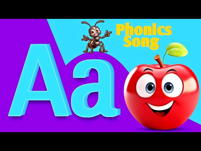 Phonic ABCD Song For Kids Children Toddler Tiny / Music Letter Abc Alphabet Song / Abc Phonic Sound