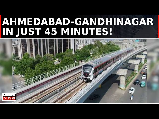 Ahmedabad-Gandhinagar Metro Extension Cuts Travel Time to 45 Minutes! |Big Boost To Guj Connectivity