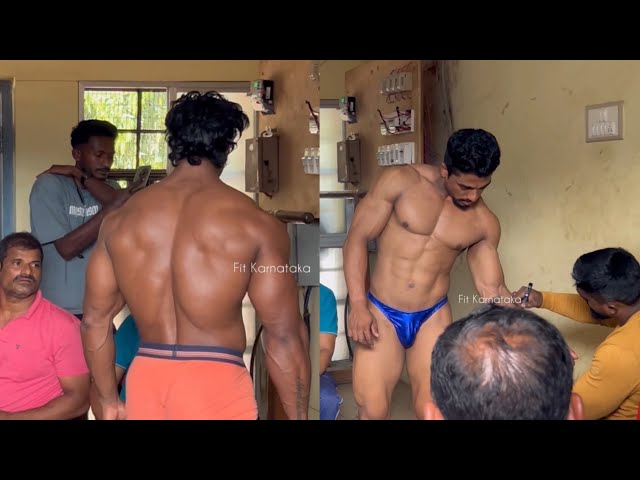 Backstage bodybuilders exclusive video 🔥| fit Karnataka