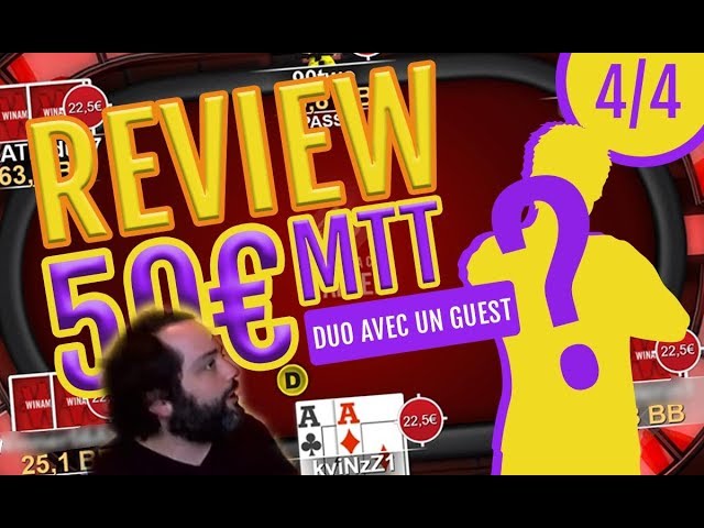 Poker - Review MTT en duo - Part 4