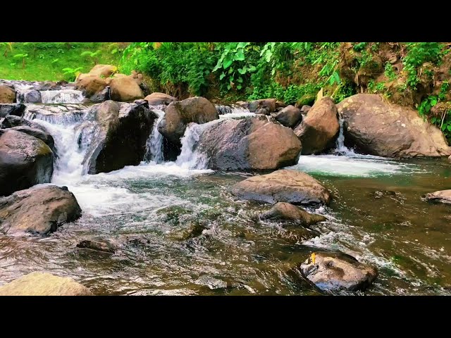 Relaxing River Sound Natural sounds to help sleep, stress relief, good mood, calm soul